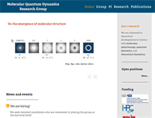 Tablet Screenshot of compchem.hu